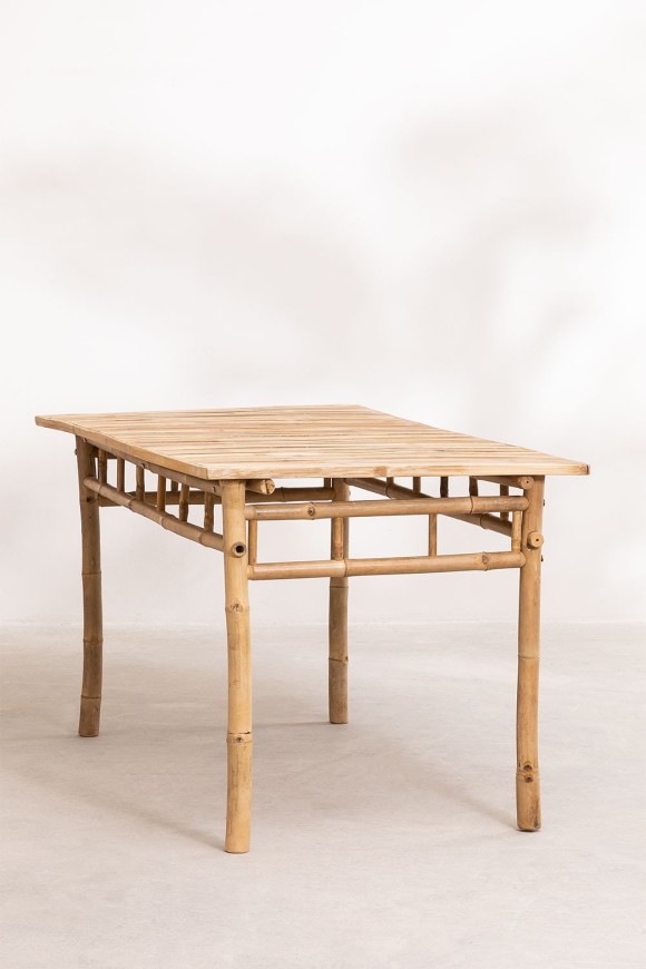 mesa-en-bambu-