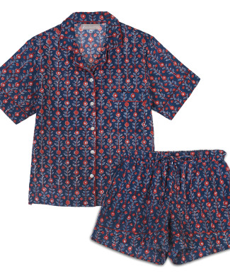 Pijama-corto-flores-azul-ABRACOLORS-223